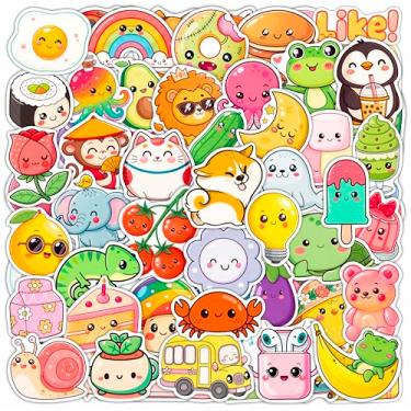 Imagem de Conjunto de adesivos divertidos com 100 peças – Decalques de vinil mistos à prova d'água para lembrancinhas de festa, diários, presentes, artesanato e personalização