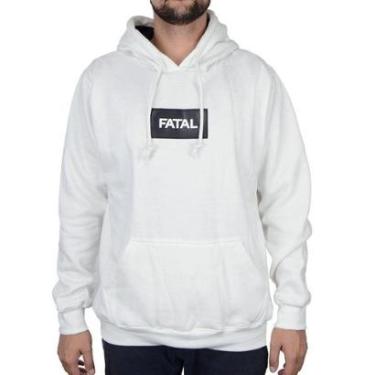Imagem de Blusa Masculina Fatal Moletom Off White - 28341-Masculino