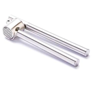 Imagem de Espremedor manual de alho, 165 gramas, aço inoxidável 304, ferramentas de pasta de alho para esmagar legumes e especiarias (1)