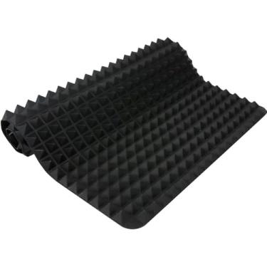 Imagem de Tapete de Silicone Culinário para Forno, Antiaderente, Preto, 29 x 40 cm, Ideal para Assar Pães, Bolos, Pizzas, Compatível com Micro-ondas e Forno Convencional, Lavável em Lava-louças