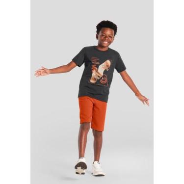 Imagem de Conjunto infantil menino de skate em gel Brandili, 4, Cinza