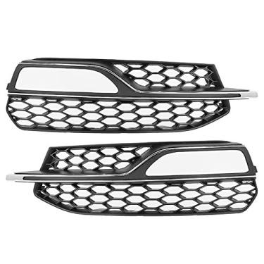 Imagem de aqxreight 1 par de Grade de Luz de Neblina para Pára-choques Guarnição de Galvanoplastia Se Encaixa para SLine 1316 Textura Pode e Novo Brilho de Seu Design Faz Com que o Carro Saia de Malha