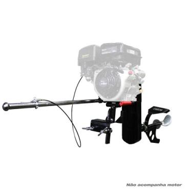 Imagem de Rabeta Curta Tailandesa Vertical para Motor a Gasolina de 7cv - Propos