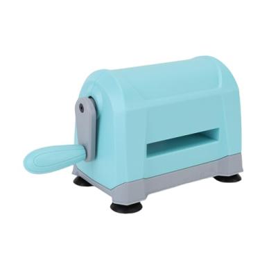 Imagem de Luocute Máquina de Corte e Vinco Manual, Ferramenta Portátil de Artesanato Com Manivela para Fabricação de Cartões de Scrapbooking Com Abertura de 3 Polegadas, Almofadas