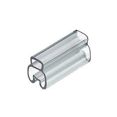 Imagem de Porta identificador luva cristal pvc tamanho 6,0 x 9,40mm cabo 10,00 a