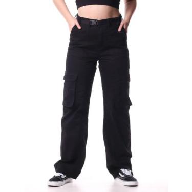 Imagem de Calça Bali Hai Sarja Cargo Vic Max, Preto, 38