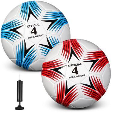 Imagem de Bolas de futebol HydRen, tamanho 4, com bomba, 20 cm
