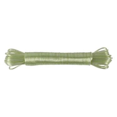 Imagem de Corda Para Varal Revestida 15m Cores Brilhante Mor Premium, Verde