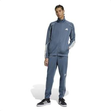 Imagem de Conjunto Agasalho Adidas Masculino 3 Listras Stadium TS-Masculino