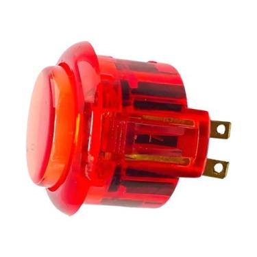 Imagem de Botão De Luz De Arcade Operado Por Moeda De Plástico Transparente Ilum