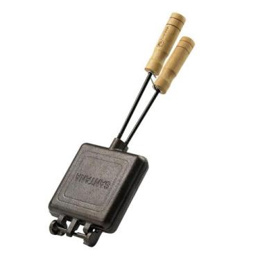 Imagem de Sanduicheira Misteira Tostex Forma de Ferro Fundido Fogão para Pão de 