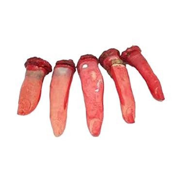 Imagem de Kit de Decoração Falsa Dedo Quebrado Sangrento para Halloween Brinquedos Brincadeira Assustadora Festas Festivais Props Assustadores