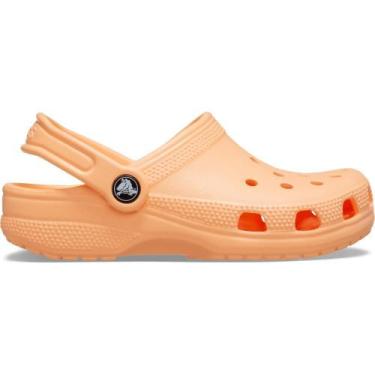Imagem de Sandália Crocs Classic Clog T Electric Sunstone, 25, Electric sunstone