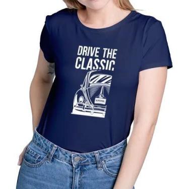 Imagem de Camiseta Camisa Adulto Feminina Masculina Algodão Drive The Classic Di