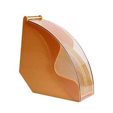 Imagem de Suporte de caixa de lenços cone filtro de café caixa dispensador de papel caixa de armazenamento de papel gotejamento manual suporte de recipiente de papel filtro capa de caixa de lenços faciais