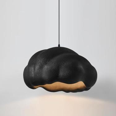 Imagem de Luminária Pendente Nuvem Grande 52cm/20,5" Luminária Pendente Estilo Nórdico Moderno Wabi-sabi Luminária de Teto para Quarto Sala de Jantar Hall de Entrada, Escadas, Sala de Estar, Soquete E