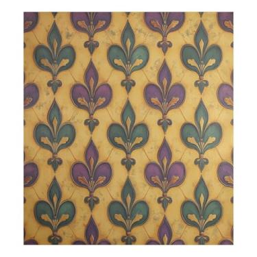 Imagem de Blueangle Capa magnética para lava-louças Mardi Gras, decoração da capa frontal da máquina de lavar louça, adesivos de eletrodomésticos, adesivos de eletrodomésticos, 58 cm C x 66 cm adesivo magnético