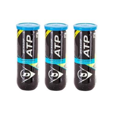 Imagem de Bola de Tênis Dunlop ATP Championship Extra Duty - 3 Tubos