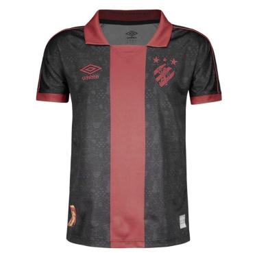 Imagem de Camisa Umbro Sport Recife III 2023/24 Juvenil - Vermelho 12-Unissex