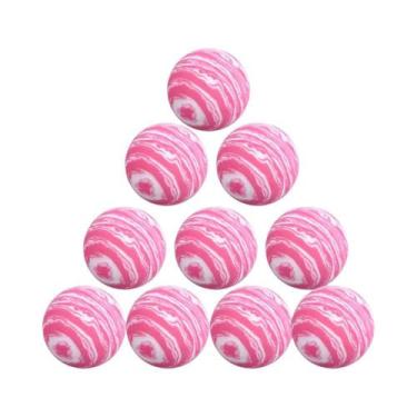 Imagem de Bolas De Prática De Golfe Em EVA De 42mm Em 6 Cores, 10 Peças, Auxílio