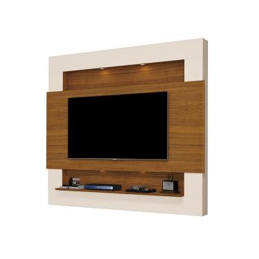 Imagem de Painel Suspenso Forlán 2,10 cm para TV de até 75'' Off White/Carvaho G37 - Gran Belo