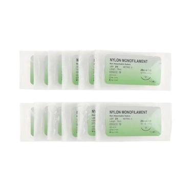 Imagem de Kit De Treinamento Cirúrgico Com 12 Peças De Fio De Sutura Médica De M