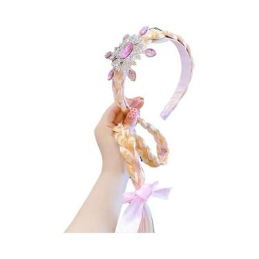 Imagem de Tiara De Princesa Elsa Para Meninas, Coroa De Floco De Neve, Acessório