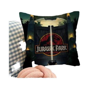 Imagem de Dinossauro J-Jurassic Park Fronha Design Capa de Almofada Decoração De
