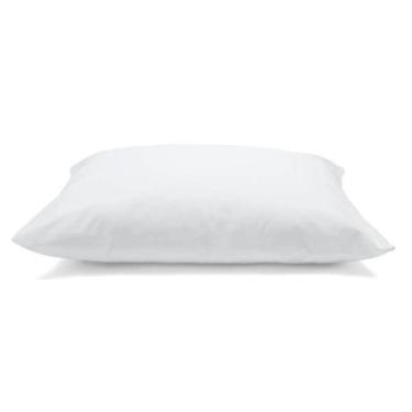 Imagem de Protetor De Travesseiro Buettner Liso Capa Protetora Impermeável Branc