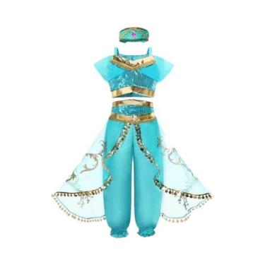 Imagem de Vestido De Princesa Elsa Anna Para Meninas, Fantasia De Aurora Rapunze