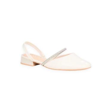 Imagem de Sapato Mule Slingback - Ramarim, Branco, 38
