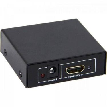 Imagem de Divisor Hdmi 1 Entrada X 2 Saidas Preto Storm