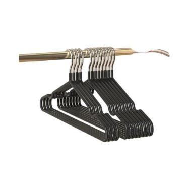 Imagem de Cabides De Metal Grossos Antiderrapantes Para Uso Doméstico, Sem Marca