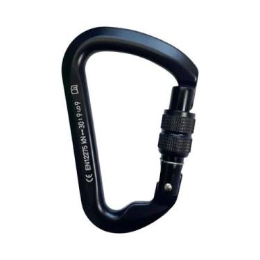 Imagem de Mosquetão De Alta Altitude 30kN Em Liga De Alumínio Com Gancho De Segu