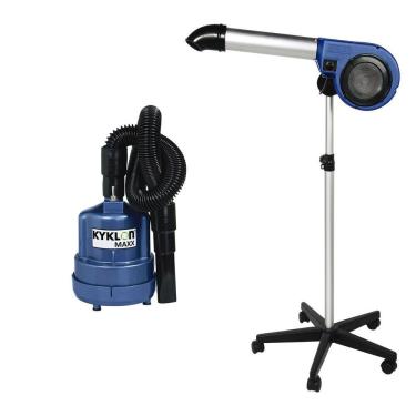 Imagem de Secador 5000 + Soprador Maxx Azul Kyklon 110v