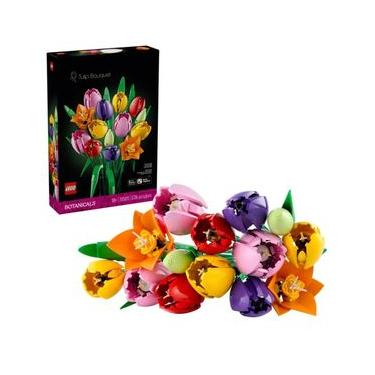 Imagem de BUQUE DE TULIPAS LEGO BOTANICAL COLLECTION 576 PEÇAS 11501
