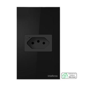 Imagem de Tomada Inteligente WI-FI 10A ETW 1001 Intelbras Preto