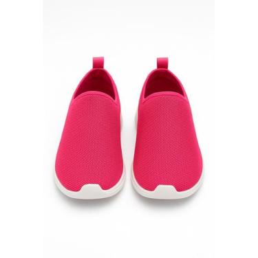 Imagem de Tênis Infantil Calce Fácil Esportivo - Vida Costeira Caçados, Rosa, 25