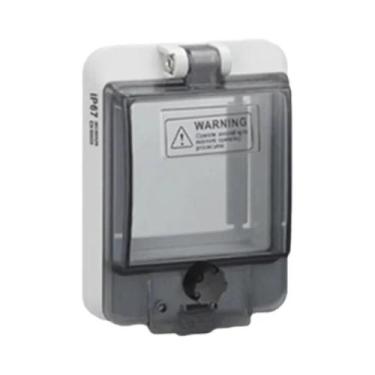 Imagem de Caixa De Disjuntor Transparente À Prova d'Água IP67 Com Tampa Protetor