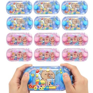 Imagem de 12 Brinquedo Aquaplay Argolas Capivara p/ Sacolinha Surpresa - Goal Ki