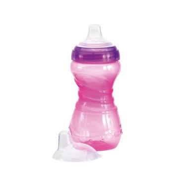 Imagem de Copo Infantil Kuka Antivazamento Para Bebe Criança 330ml Rosa