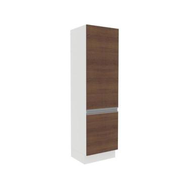 Imagem de Paneleiro Acordes Glamy 100%MDF 60 2 Portas BR/Rustic Madesa, Amadeira
