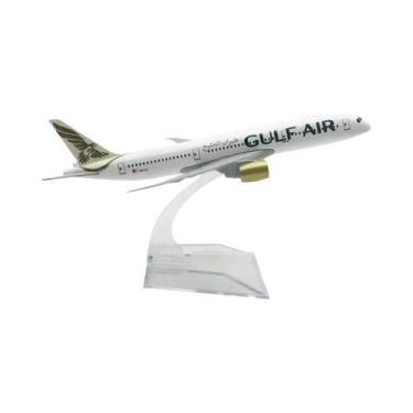 Imagem de Modelo De Avião Em Metal Fundido De 16CM, Brinquedo Colecionável 737 7