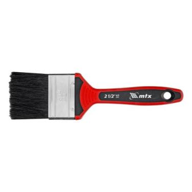 Imagem de Pincel 2 1/2 para tinta esmalte e oleo cerdas pretas 1pc mtx