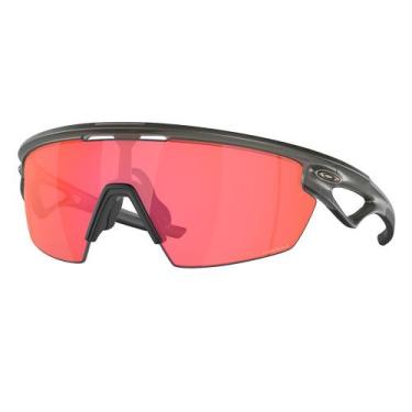Imagem de Óculos de Sol Oakley Sphaera Matte Grey Smoke Prizm Trail Torch