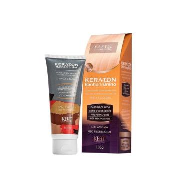 Imagem de Tonalizante Keraton Banho De Brilho Pastel Louro Pastel 100g - Kert
