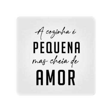 Imagem de Luminária Box Slim Pequena Mas Cheia de Amor USB TPC para Decoração e Leitura Bivolt co...