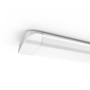 Imagem de Luminária LED Curve 18W 1600 Lm Slim para Instalação Prática Luz 6500K Branco Blumenau Iluminação