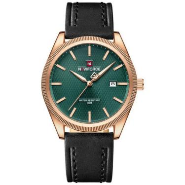 Imagem de Relógio  Masculino Pulseira de Couro Pu Resistência à Água 3ATM