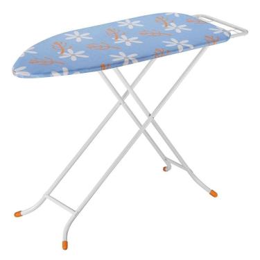 Imagem de Tábua de Passar Roupa EP212 em Aço com Tampo em Madeira Aglomerada Revestida em Tecido Térmico Regulável Dobrável